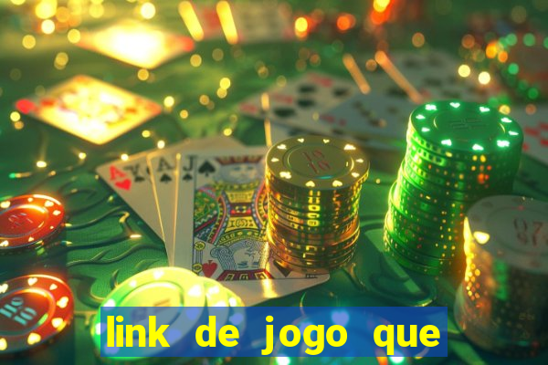 link de jogo que ganha dinheiro sem depositar